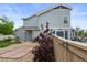 Attractive exterior view of the home with a well-kept yard, a private shed, and a pleasant outdoor area at 5864 Turnstone Pl, Castle Rock, CO 80104