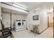 Laundry room with washer, dryer, and sink at 710 S Clinton St # 1A, Denver, CO 80247