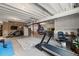 The spacious unfinished basement provides potential for customization, featuring exposed ceilings and ample room for activities at 8132 Mt Harvard Rd, Littleton, CO 80125