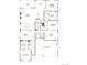 Detailed floor plan showcasing the layout of the home's first floor, including the kitchen, bedrooms, and living spaces at 4722 Twelve Oaks Way, Castle Rock, CO 80104