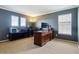 Functional home office space with a large desk and natural light at 2948 Open Sky Way, Castle Rock, CO 80109