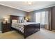Spacious main bedroom with a king-sized bed and neutral decor at 2948 Open Sky Way, Castle Rock, CO 80109