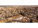 Wide aerial view of land for sale in established neighborhood at 434 S Newport Way, Denver, CO 80224