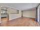 Hardwood floor living room with an open floor plan at 7505 Clay St, Westminster, CO 80030