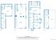 Detailed four-story floor plan showcasing the layout, dimensions, and room configurations of the home at 28665 Tepees Way, Evergreen, CO 80439
