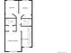 Floorplan showcasing bedrooms and bathrooms layout at 1256 S Zeno Cir # E, Aurora, CO 80017