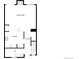 Floorplan featuring the living room, kitchen, and WC at 1256 S Zeno Cir # E, Aurora, CO 80017