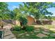 Backyard shed with flowers and plants at 3039 W 22Nd Ave, Denver, CO 80211