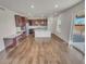 Expansive eat-in kitchen with stainless steel appliances, granite countertops, and plenty of cabinet space at 14880 Chicago St, Parker, CO 80134
