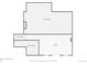 Floor plan of the second floor showing the layout of the loft and open areas at 7076 Boreas Rd, Larkspur, CO 80118