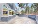 Beautiful deck offers an outdoor area for relaxation and entertainment surrounded by nature at 4966 Delaware Dr, Larkspur, CO 80118