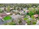 Community aerial view showcasing neighborhood homes, landscaping, and community amenities at 6463 Brentwood St, Arvada, CO 80004