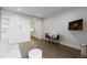 This space features a murphy bed, small eating area with a door leading into a bright, modern kitchen at 1901 Wazee St # 312, Denver, CO 80202