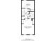 Upstairs floor plan includes bedroom, primary bedroom, bathroom, and hallway layout with dimension details at 14272 E Hawaii Cir # B, Aurora, CO 80012