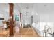 Bright, spacious foyer with hardwood floors and high ceilings welcomes you into this lovely home at 5653 Yank St, Arvada, CO 80002