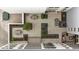 Aerial view of the outdoor patio area with plants and seating at 1898 S Bannock St # 510, Denver, CO 80223