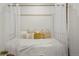 Cozy bedroom featuring a draped canopy bed with soft, neutral bedding and a peaceful, relaxing ambiance at 1898 S Bannock St # 510, Denver, CO 80223