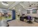 Bright office space with modern lighting, glass enclosed conference room, and game area at 2000 Arapahoe St # 1, Denver, CO 80205