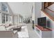 Spacious living room with high ceilings and lots of natural light at 3951 S Carson St # D, Aurora, CO 80014
