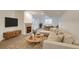 This finished basement features a fireplace and adjacent dining area at 2464 Ginny Way, Lafayette, CO 80026