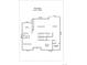 First floor plan showing the office, living room, kitchen, dining room, half bath and laundry room at 327 Ingleton Ct, Castle Pines, CO 80108