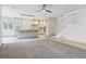 Bright living room features hardwood floors and an open layout at 327 Ingleton Ct, Castle Pines, CO 80108