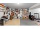 Basement with shelving, desk and chair, and exercise equipment and space at 4350 E 112Th Pl, Thornton, CO 80233