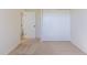 This bedroom features neutral walls, plush carpeting, closet, and ample space to relax and personalize at 1266 S Telluride St, Aurora, CO 80017