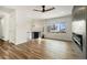 Spacious living room with hard wood floors and bright windows at 12843 W Jewell Cir, Lakewood, CO 80228