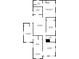 Home floor plan showing bedrooms, bathrooms, and living spaces at 3044 Eudora St, Denver, CO 80207