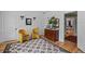 Cozy living room with a decorative rug, and hardwood floors at 1040 N Humboldt St, Denver, CO 80218