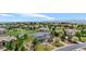 Beautiful two-story home with a stone facade, manicured lawn and a gorgeous mountain view at 6635 Tremolite Dr, Castle Rock, CO 80108