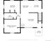 Detailed floor plan showcasing the layout with living room, kitchen, bedrooms, and dimensions at 4438 S Elati St, Englewood, CO 80110