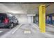 Assigned parking spot in a well-lit, secure parking garage at 2958 Syracuse St # 316, Denver, CO 80238