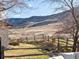 Expansive view from the backyard showcasing the picturesque landscape and natural beauty of the surrounding area at 4825 6Th St, Boulder, CO 80304