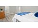 Bright bedroom with neutral decor and carpeted floors with ample closet space at 9130 Fraser River, Littleton, CO 80125