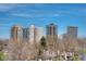 Excellent cityscape views, showcasing the convenience of urban living and a variety of architectural styles at 1090 N Lafayette St # 504, Denver, CO 80218