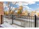 View from balcony overlooking street and neighborhood at 6462 E Bates Ave, Denver, CO 80222