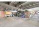 Spacious garage with ample storage shelving at 6462 E Bates Ave, Denver, CO 80222