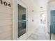 Clean and bright entryway with convenient access to unit at 19019 E Warren Dr # H104, Aurora, CO 80013