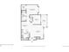 Detailed floor plan showcasing the layout of the unit at 19019 E Warren Dr # H104, Aurora, CO 80013