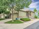 Charming single-Gathering home showcasing a well-manicured lawn and an attached two car garage at 4501 S Tabor Ct, Morrison, CO 80465