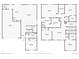 Floor plans for first and second floors showing layout, room sizes, and dimensions at 131 S Vandriver Way, Aurora, CO 80018