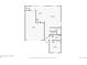 First floor plan featuring kitchen, Gathering room, garage, foyer, bathroom, and one bedroom at 131 S Vandriver Way, Aurora, CO 80018