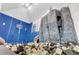 Recreation room featuring a climbing wall, basketball hoop, foam pit, and small playhouse at 15355 Zuni St, Broomfield, CO 80023