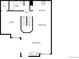 Main floor plan showcasing a kitchen, dining area, living room, and bathroom at 2685 S Dayton Way # 326, Denver, CO 80231