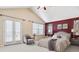 Large main bedroom with access to a private balcony at 9818 E Carolina Pl, Aurora, CO 80247