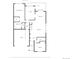 Floorplan depicting two floors with living room, dining area, kitchen, and bedrooms at 4927 Greenwich Way, Highlands Ranch, CO 80130