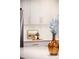 Close-up detail of the kitchen countertop and white marble backsplash at 1631 N Emerson St # 117, Denver, CO 80218