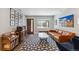 Stylish living room boasting modern decor, hardwood floors, and ample natural light at 3040 S Dexter Way, Denver, CO 80222